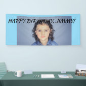 CUSTOM BIRTHDAY FOTO BANNER (Messe)