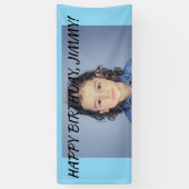 CUSTOM BIRTHDAY FOTO BANNER (Vertikal)