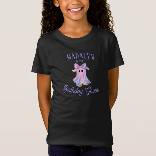 Custom Birthday Ghoul T-Shirt (Vorderseite)