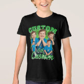 Custom birthday gift bootleg for your Kid 90s Tri-Blend Shirt (Vorderseite)