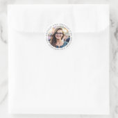 Custom Birthday Girl Photo Envelope Seal Sticker  (Tasche)