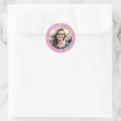 Custom Birthday Girl Photo Envelope Seal Sticker  (Tasche)