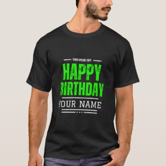 Custom Birthday I Personalisiert Birthday Shirts