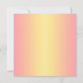 Custom Birthday Liebe Emoji Einladung (Rückseite)