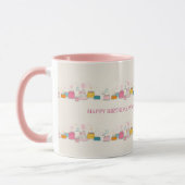 Custom Birthday Mug – Cream Confetti & Cake Doodle Tasse (Links)