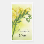 Custom Birthday Paper Napkins Serviette (Vorderseite)