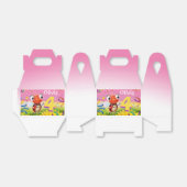 Custom Birthday Party Box Girl 4 yrs Lil’ Ladybug Geschenkschachtel (Ungefaltet)