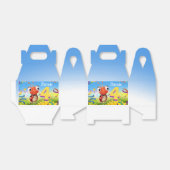 Custom Birthday Party Box Junge 4 yrs Lil’ Ladybug Geschenkschachtel (Ungefaltet)