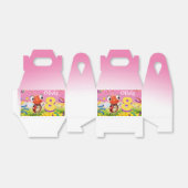 Custom Birthday Party Box Mädchen 8 Yen Lil’ Ladyb Geschenkschachtel (Ungefaltet)