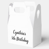 Custom Birthday Party Fevor Boxes Geschenkschachtel (Geöffnet)