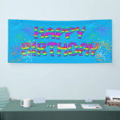 Custom Birthday Party für Ihm Banner (Messe)