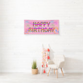 Custom Birthday Party für sie Banner (Insitu)