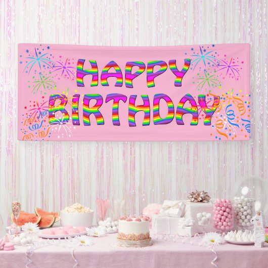 Custom Birthday Party für sie Banner (Party)