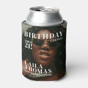 Custom Birthday Party Magazine Cover Cheers Dosenkühler