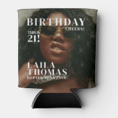 Custom Birthday Party Magazine Cover Cheers Dosenkühler (Vorderseite)