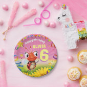 Custom Birthday Party Platte Mädchen 6 Jahre alt Pappteller (Party)