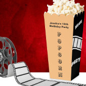 Custom Birthday Party Snack Movie Night Popcorn Geschenkschachtel
