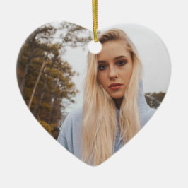 Custom Birthday Photo Ornaments – Keepsakes Keramik Ornament