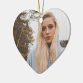 Custom Birthday Photo Ornaments – Keepsakes Keramik Ornament (Links)