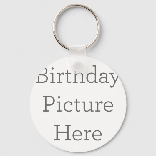 Kreisförmiger Schlüsselanhänger aus Metall, 5,08cm (Vorderseite)