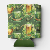 Custom Birthday St Patrick's Day Cheers Biere Dosenkühler (Rückseite)