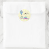 Custom Birthday Stickers (Tasche)