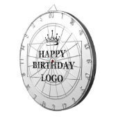 Custom Birthday Template Personalize Gift Design Dartscheibe (Vorderseite rechts)