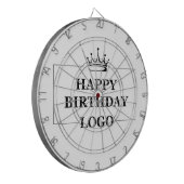 Custom Birthday Template Personalize Gift Design Dartscheibe (Vorderseite Links)