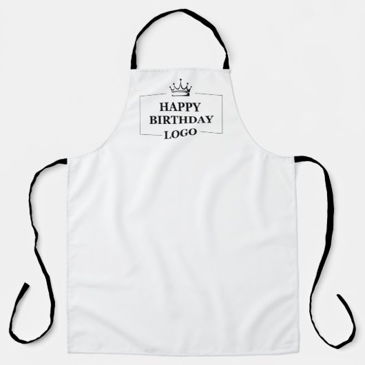 Custom Birthday Template Personalize Gift Design Schürze (Vorderseite)