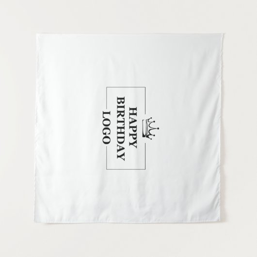 Custom Birthday Template Personalize Gift Design Wandteppich (Vorderseite (Horizontal))