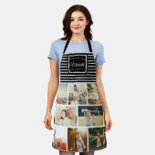 Custom Birthday Vintag Birthday Foto Collage Schürze (Getragen)