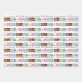 Custom Birthday wünscht Geschenkpapier Set (Vorderseite 2)