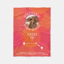 Custom Birthday Zodiac Aries - Foto Modernes Desig