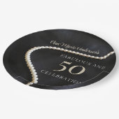 Custom Black 50 and Fabulous Pappteller (Schrägansicht)