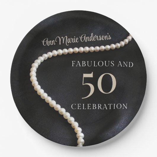 Custom Black 50 and Fabulous Pappteller (Vorderseite)