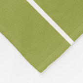 Custom Black and Gray Football Jersey auf Field Fleecedecke (Ecke)