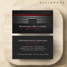 Custom Black Gray Red The USA America Flag Premium