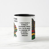 Custom Black History Monat KATHERINE JOHNSON Zitat Tasse (Zentrum)