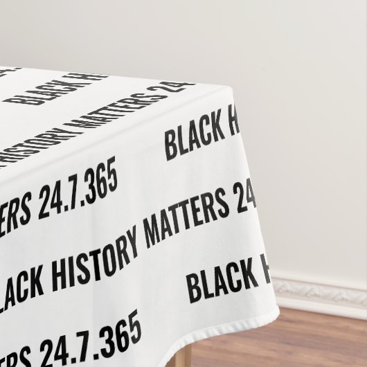 Custom BLACK HISTORY MONTH Tischdecke (Beispiel)