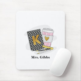 Custom Black Kindergarten Lehrer Wertschätzung Mousepad