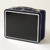 Custom Black Lunchbox - Sleek & Functional (Vorderseite)