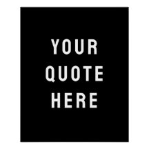 Custom Black Quote Art Personalisiert Wall Artwork