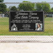 Custom Black Real Estate Company Realtor Marketing Banner (Insitu)