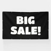 Custom Black SALE Banner (Horizontal)