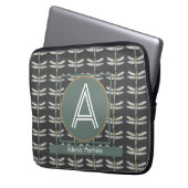 CUSTOM BLACK TRENDY DRAGONFLY LAPTOPSCHUTZHÜLLE (Vorderseite Links)