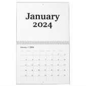 Custom Blank Calendar 2024 with Holidays Kalender (Jan 2026)
