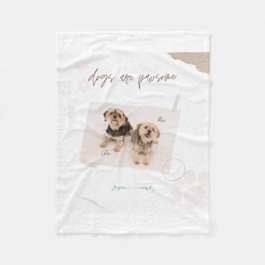 "Custom Blankets for Comfort and Style on Zazzle" Fleecedecke (Vorderseite)
