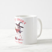 Custom Bleibe Spooky Funny Hexehl Kaffeetasse (VorderseiteRechts)