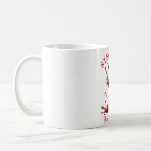 Custom Bleibe Spooky Funny Hexehl Kaffeetasse