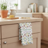 Custom Blessed Imbolc Light Renewal Brigid Geschirrtuch